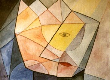 Das bin ich Aquarell 30 x 40 cm