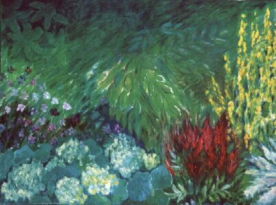 Wild gewordener Garten &Ouml;l